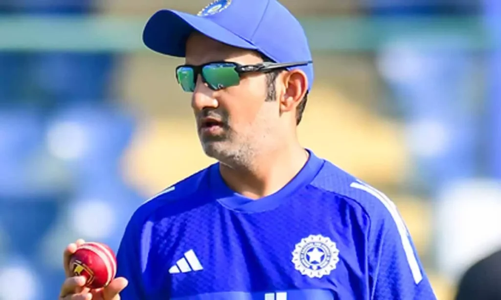 ഗംഭീർ പരിശീലകസ്ഥാനം