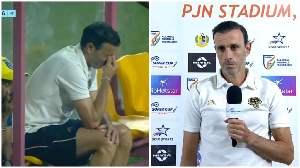 david catala during mumbai city vs kerala blasters