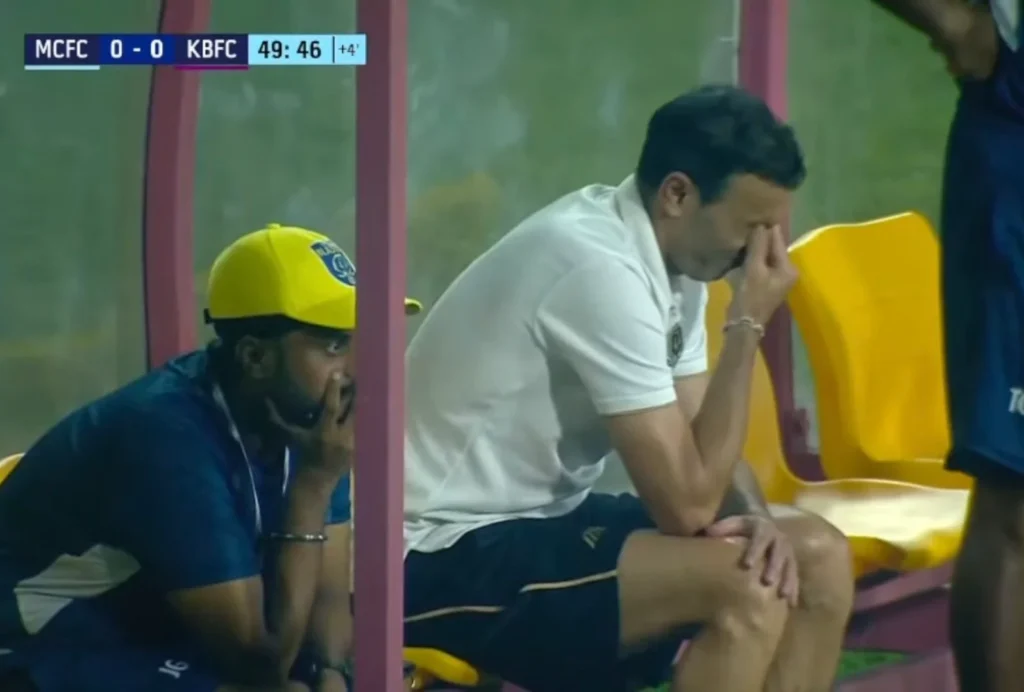 david catala during mumbai city vs kerala blasters