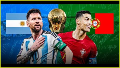 Messi Ronaldo World Cup Clash