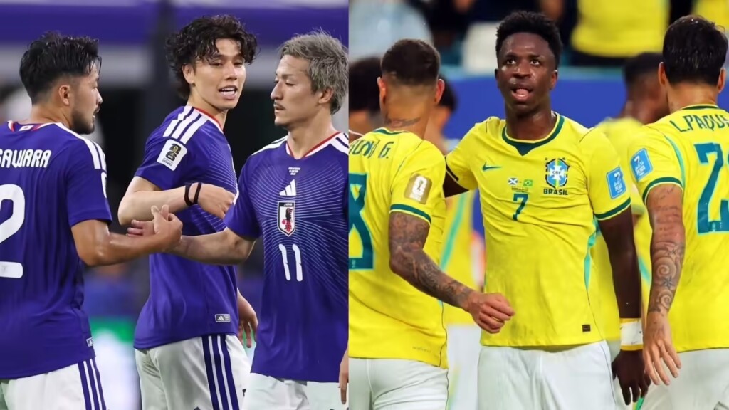 Brazil vs Japan World Cup