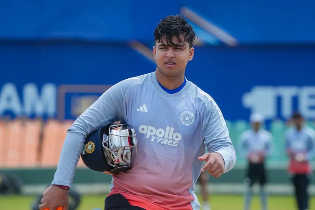 Vaibhav Suryavanshi India Debut