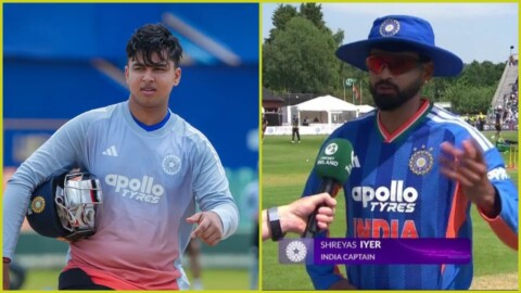 Vaibhav Suryavanshi India Debut